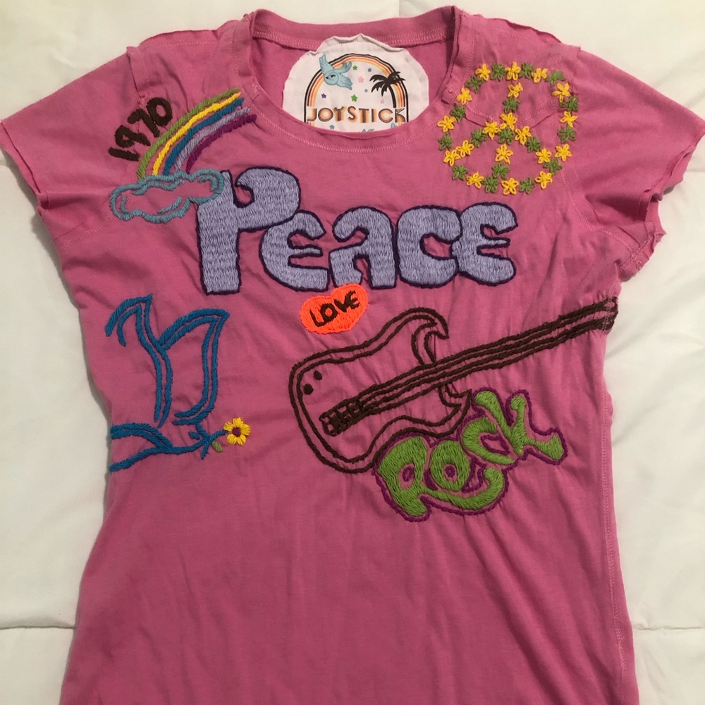 Joystick Embroidered Shirt Small